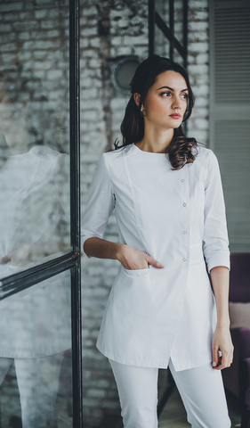 Блуза женская м272 сатори белыймолочный