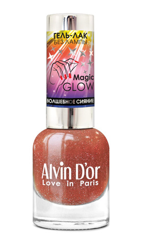 Alvin D`or Лак  Magic Glow  тон 7408  15мл