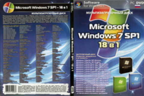 Microsoft Windows 7 SP1 -18in1