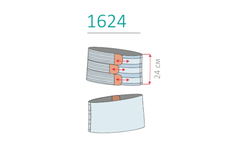 Бандаж для брюшной полости послеоперационный.