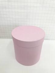 Цилиндр одиночный, 20*20 см, Розовый, 1 шт.