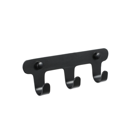 Fixsen FX-805B-3 Планка 3 крючка FX-805B-3 черная