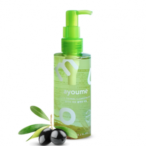 Ayoume Olive Herb Cleansing Oil гидрофильное масло на основе 100% масла оливы
