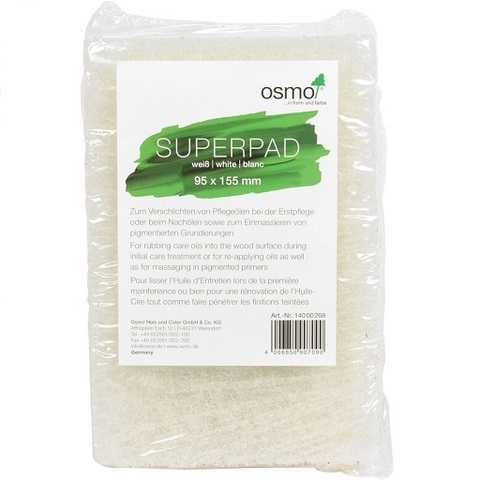 Пад для нанесения масел OSMO Superpad weiss