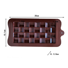 Форма силиконовая для шоколада «Плитка плетение»