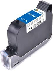 GB-001C струйный сольвентный голубой картридж для принтеров GG-HH1001B, 42 ml