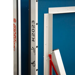 Теннисный стол складной для помещений K-2023 ITTF Indoor (274 Х 152.5 Х 76 см ) с сеткой