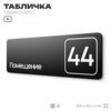 Табличка с номером помещения 