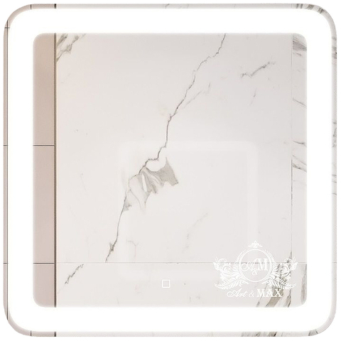 Зеркало с подсветкой ART&MAX LATINA AM-Lat-800-800-DS-F