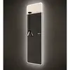 Зеркало с подсветкой и часами "Terni 450х1500" AM-Ter-450-1500-DS-F-T