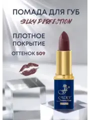 FFleur Помада L-240 увлажняющая тон 509 SILKY PERFECTION LIPSTICK
