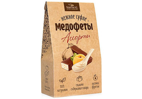 Конфеты Берестов "Медофеты" ассорти, 150г