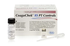 04625358019 Тест-полоски Коагучек ИксЭс РТ тест, 24шт. (CoaguChek XS РТ Test, 24 tests) Roche Diagnostics GmbH, Germany/Рош Диагностика Рус, Германия