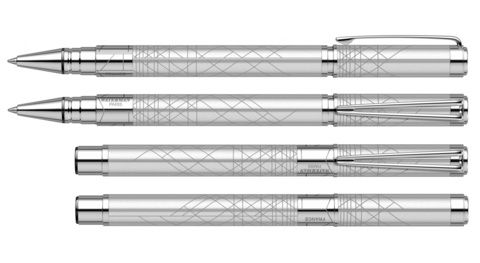 Ручка-роллер Waterman Perspective Silver CT (S0831280)