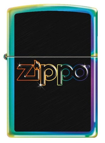 Зажигалка Zippo, латунь с покрытием Spectrum, разноцветная, глянцевая, 36x12x56 мм123