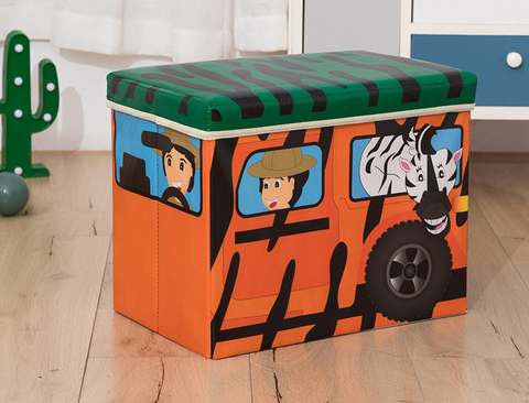 Коробка для хранения игрушек и вещей Blonder Home Trailer Safari CVAN/66