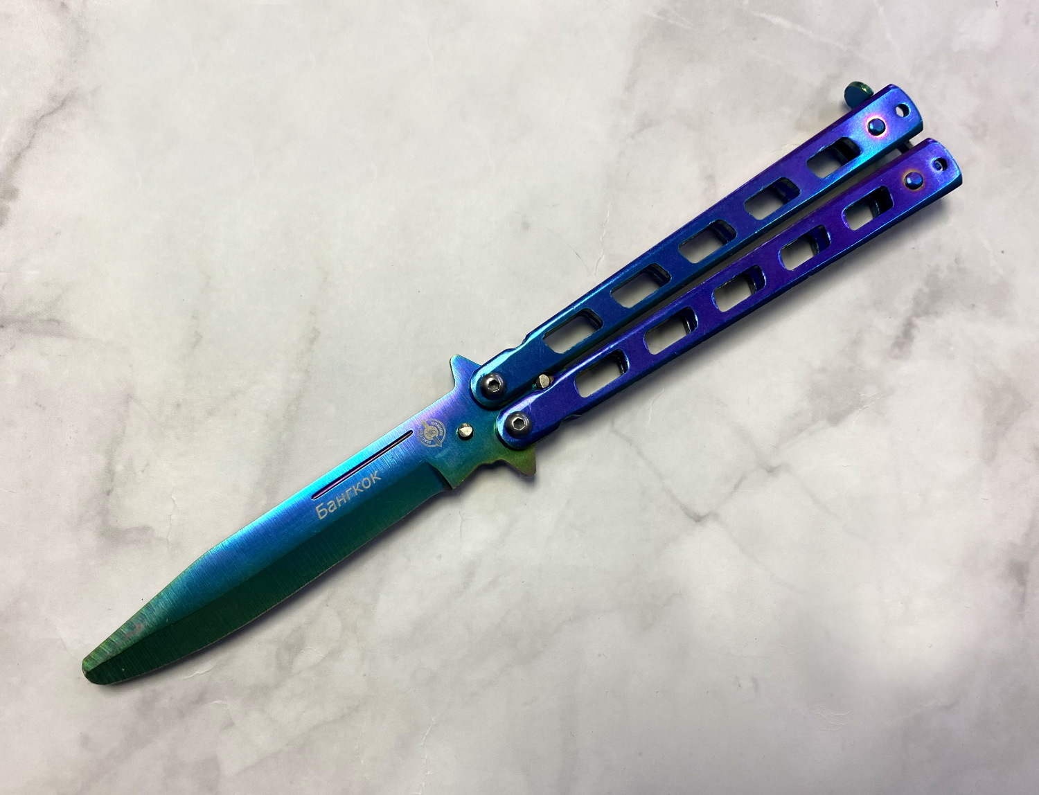 Нож-бабочка Градиент Dagger