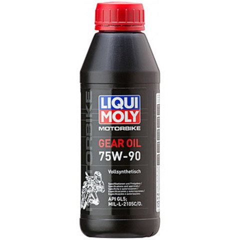 75W-90 Трансмиссионное синтетическое масло Liqui Moly Motorbike Gear Oil 0.5L 7589/1516