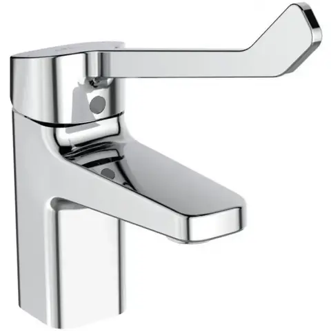 Ideal Standard BD218AA Смес. д/умывальника с удлиненной медицинской рукояткой, хром с металл.д/к CERAPLAN (311011)