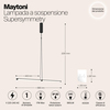 Подвесной светильник Maytoni Supersymmetry P096PL-L11BK