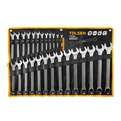 TOLSEN (TT15884) Набор комбинированных ключей, 6-32 мм, 26 предметов