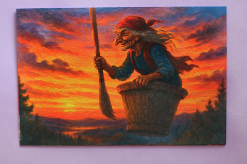 На рассвете
