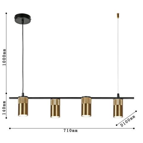 Подвесной светильник Favourite Topper 2827-4P