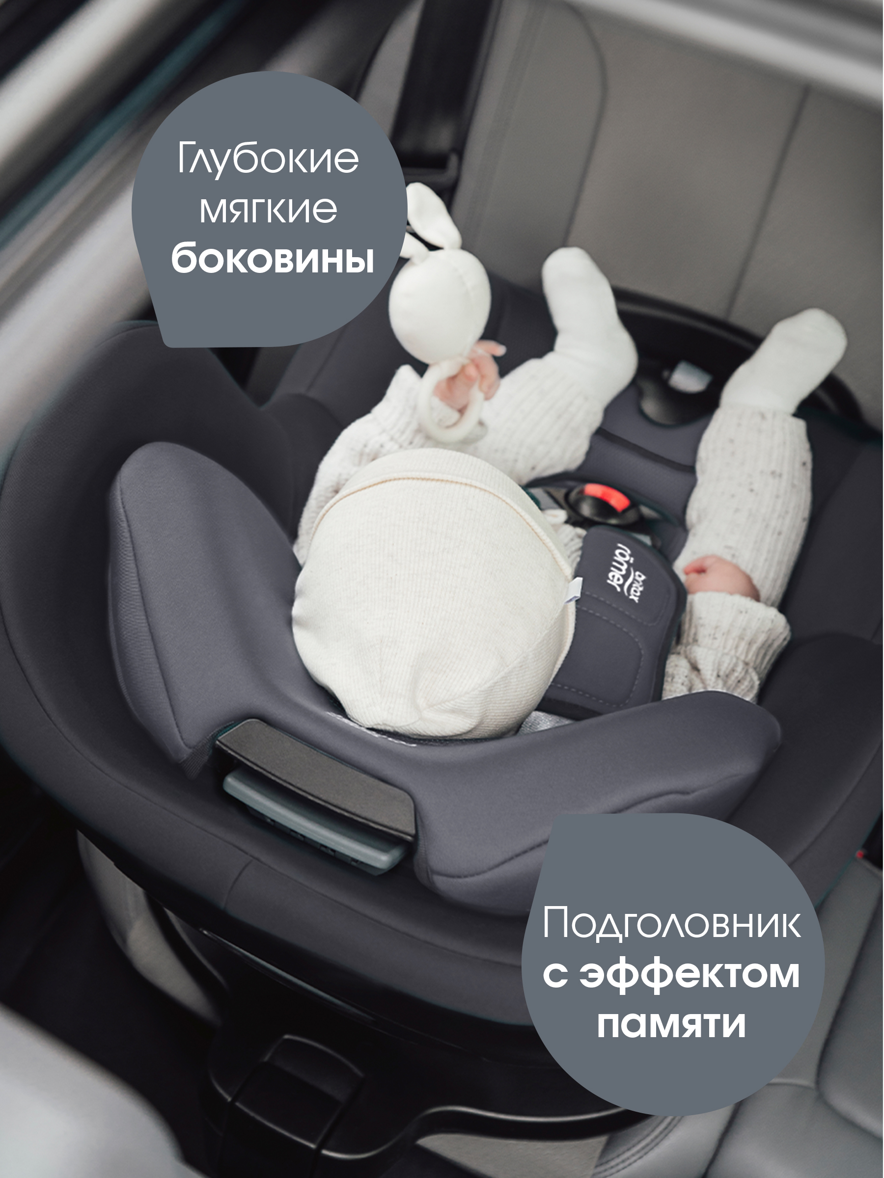 Детское автокресло Britax Roemer DUALFIX 5Z Classic | Deep Grey