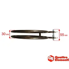 Термоэлемент QUATTRO ELEMENTI QE-9000ETN (ТЭН 3000W) (649-288-002)