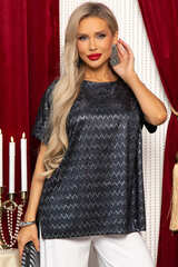 Блуза Шона (черная) Б14707-30М LT Collection