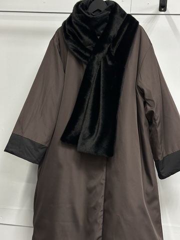 Шарф норка (черный)