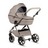 Коляска 2 в 1 Tutis Uno 6+ Leather collection NEW Nocciola