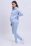 Спортивный костюм для беременных и кормящих 15980 голубой