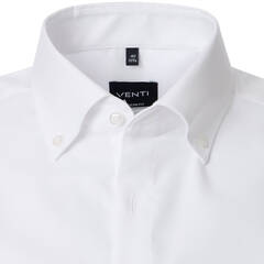 Сорочка мужская Venti Modern Fit 144321500-000 из оксфорда белая