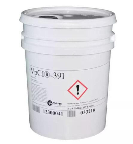 Cortec VpCI 391 - покрытие на водной основе для защиты металла - 19 л