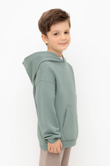 джемпер  для мальчика  КР 302680/полынь