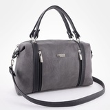 Сумка Саломея 127 македония серый + черный