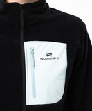 Флисовая толстовка Nordski Heat Black/Aqua W женская