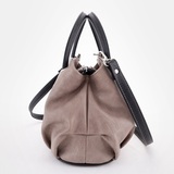 Сумка Саломея 278 македония тауп + черный