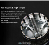 T-Motor AT2814 KV900 3D F3A длинный вал