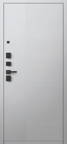 Теплая дверь входная Центурион С-112 (2026), 2 замка, 2 мм металл, (черный муар/черный кварц/мокко орех+белый кашемир) #3