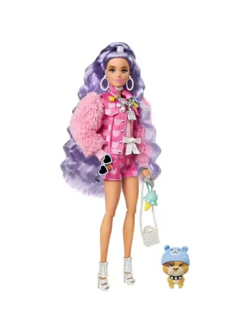 Кукла Барби Экстра Милли с сиреневыми волосами GXF08