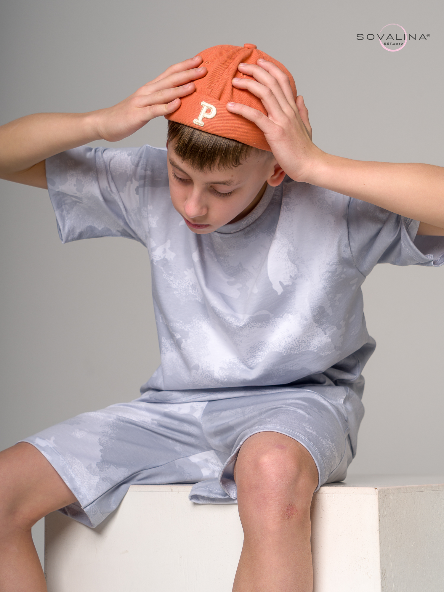 Костюм Light men тайдай серый MAX