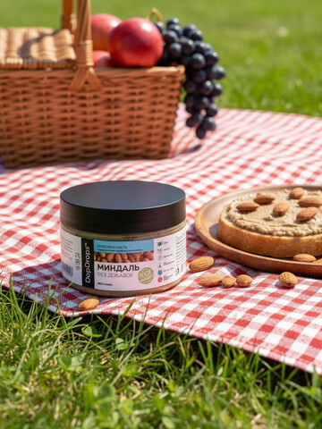 Миндальная паста ( миндаль ) без сахара 250 г