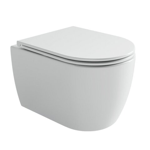 Ceramica Nova CN4011T Унитаз подвесной Ceramicanova Noe торнадо 3.0 сиденье микролифт белый CN4011T