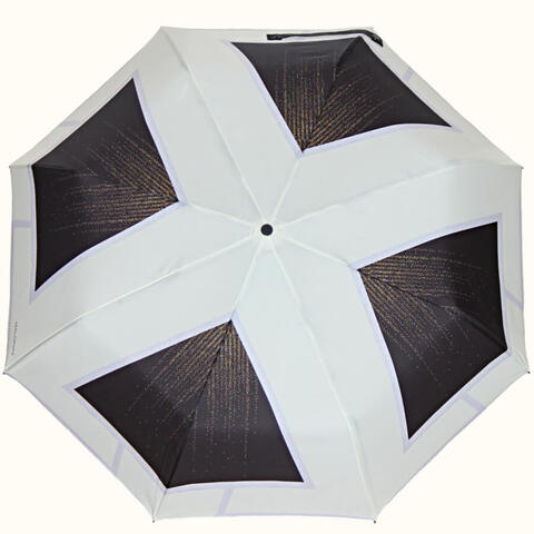 Элегантный черно-белый зонт