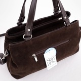 Сумка Саломея 198 эко-замша кофе