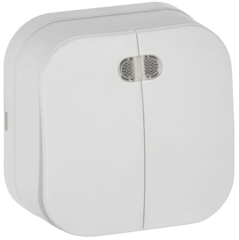 GLORY Выключ. 2-кл. с инд. о/у 10А ВС20-2-1-ХБм бел. м. IEK