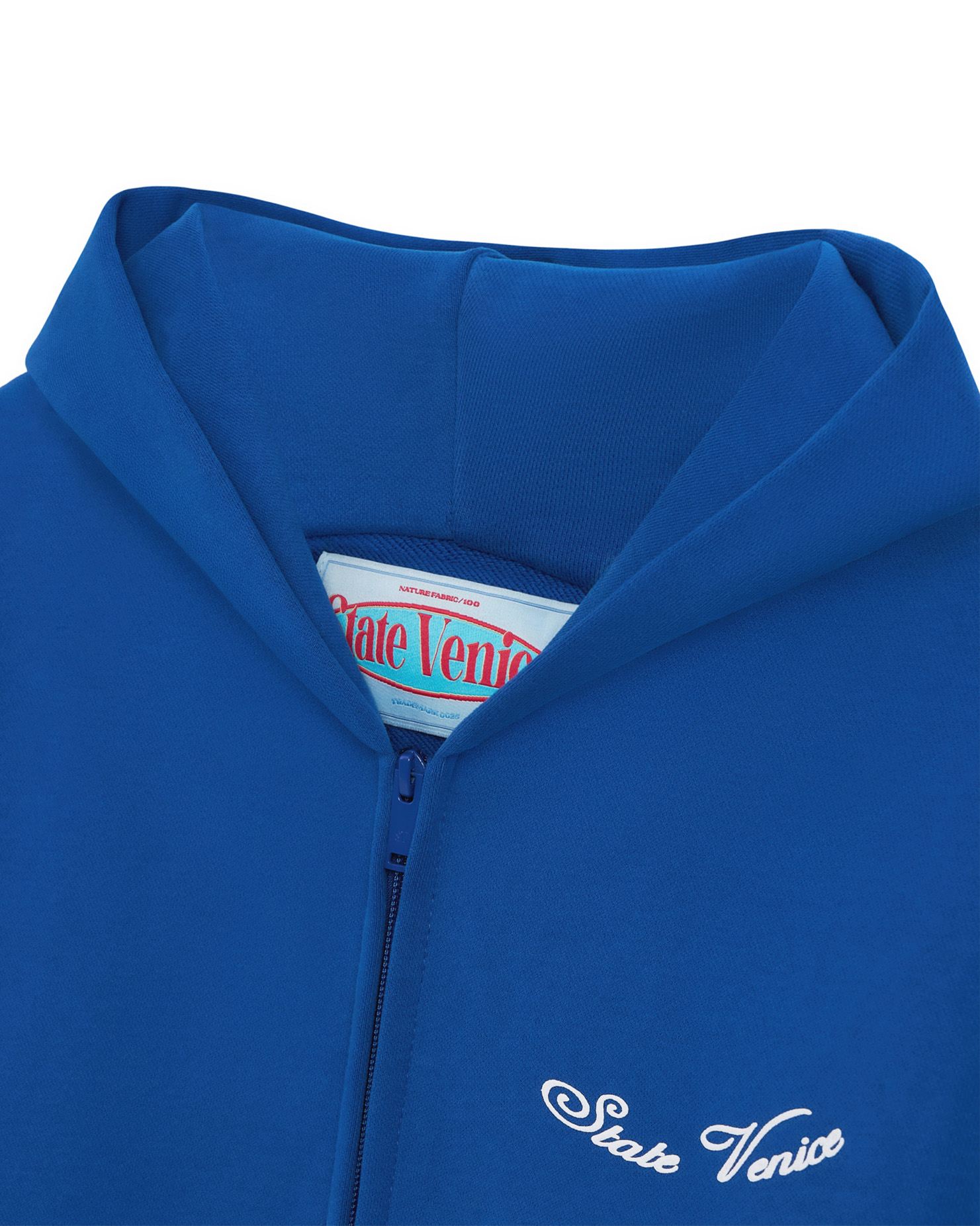 Худи на молнии классического кроя