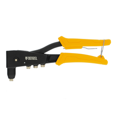 Заклепочник ручной 225 мм литой усиленный , заклепки 2,4-3,2-4,0-4,8мм Denzel 40441